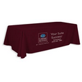 6' Premium Thermal Transfer Table Cover (3C Imprint) (A+ Rated, No Rush, Proof, or Setup Charges)